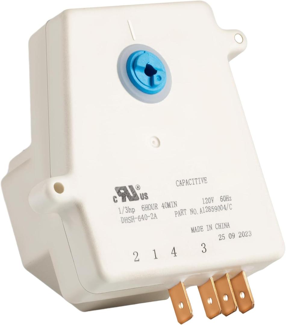 5304526183 Refrigerator Defrost Timer Compatible with Frigidaire WhiteWestinghouse, Replacement Part 5304522331 4960382 AP7014390 PS16227343 EAP16227343