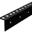 Penn-Elcom Rack Rails (34U) 59.5'' Length Square Hole/Sold as a Pair