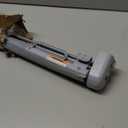 Retractable Baby Gate for Stairs, 55" Wide Mesh Dog Gate Indoor, 34'' Tall Child Gate for Doorways, Hallways, Deck, Indoor Outdoor Pet Baby Safety Essentials for Home, Grey (Gray)