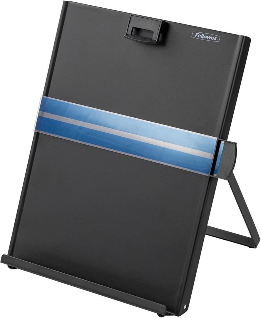 Fellowes Kopy-Aid Black Letter Copyholder (11053), 11.4" x 10.6" x 8.4"