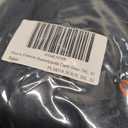 Men's Fleece Sweatpants Zipper Pockets Running Joggers Gym Athletic Sweat Pants for Winter Workout Warm Pant (3X-Large, Black)