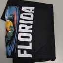 Florida Alligator with Sunglasses Summer Vacation Tee T-Shirt, Large