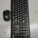 Logitech MK270 Wireless Keyboard and Mouse Combo for Windows, 2.4 GHz Wireless, Compact Mouse, 8 Multimedia and Shortcut Keys, 2-Year Battery Life, for PC, Laptop - Black
