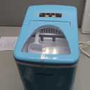 Frigidaire EFIC108-Blue Compact Ice Maker, Counter-top Portable, 26 lb per Day, Blue