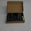 WILLBOND 141 Pieces Hair Rollers Set Include 60 Pcs Plastic Hair Rollers (black,6 Sizes)