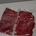 Flair Gifts 24 Pcs Burgundy Maroon Velvet Christmas Bows Ornaments - 5 x 7 Inch Luxury Vintage Velvet Ribbon Bows for Christmas Tree Decor, Wreaths, Gifts Wrapping, Fireplaces, and Xmas Decoration