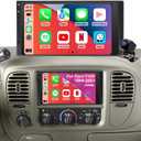 Upgrade Radio for Ford F150 1999-2003, F250/F350 1998-2004, Expedition 1999-2002, Explorer 1998-2001, 6.8 Inch Touch Screen Car Stereo Wireless Carplay Android Auto Bluetooth Backup Camera WiFi FM GPS