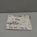 AVOIN colorlife to My Daughter Throw Pillow Cover, 18 x 18 Inch Christmas Daughter Gift Lady Girls Birthday Cushion Case from Mum Dad