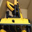 Cordless Snow Shovel, 21V | 4-Ah Cordless Snow Blower, Battery Snow Blower with Directional Plate & Adjustable Front Handle (4-Ah Battery & Quick Charger Included),2xbattery