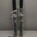 Pair of 2" Garage Door Torsion Springs Set with Non-Slip Winding Bar & Gloves, High Precision Electrophoresis Black Coated, for Replacement & Installation, MIN 16,000 Cycles (0.262x2''x36'')