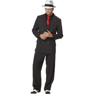 California Costumes Men's Mob Boss Adult (X-Large, Black)