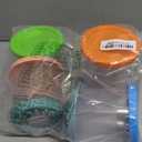 Ninja Creami Pints and Lids - 4 Pack Ninja Creami Pints, 16 oz Ninja Creami Containers, Creami Pint Containers Compatible with Ninja NC299AMZ & NC300 Series Ice Cream Maker - Tight Sealing & Anti-Slip