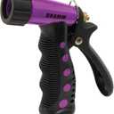Dramm ColorStorm Premium Pistol Spray Nozzle  Heavy-Duty Adjustable Garden Hose Sprayer with Ergonomic Grip & Variable Water Patterns for Garden, Car, Deck, and Outdoor Cleaning  Berry (No Size (Single))