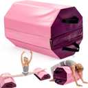 Detachable Octagon Gymnastics Mat, 17.5"x17.5"x23" Home tumbling mat, suitable for various gymnastic positions with High-Density Foam & Waterproof Cover