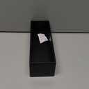 Black Bamboo Drawer Organizer - Silverware&Utensil Holder Organizer for Kitchen Drawers, Multi-Use Drawer Dividers Boxes for Bathroom CounterCabinet, Garage, Office Desk, Makeup, Jewelry (9"3"2.5")