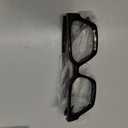 livho Oversized Eyewear Frame for Woman and Men - Rectangle Fashion Glasses for Computer, Chic Preppy Frame