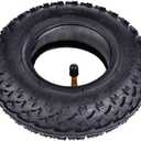 200x50 Dirt Scooter Knobby Tire and Inner Tube set 8x2 scooter tire & tube set compatible with Pro RDS RX200 E100 E150 E200 Dune Buggy go kart Pneumatic Tyre - one set