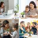 2 x Window Garden Bigfoot Planter Pots,Bigfoot Gifts for Women/Men/Housewarming/Wedding/Festival Birthday Gifts Planter Pots,Outdoors/Indoors,Window Decor,Garden Decor,Yard Decor,Home Decor,Office (3.2inch)