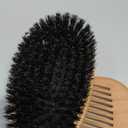 Belula 100% Boar Bristle Hair Brush Set (Medium). Soft Natural Bristles for Thin and Fine Hair. Restore Shine And Texture. Wooden Comb, Travel Bag and Spa Headband Included!