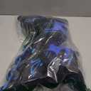 2PM SPORTS Vinal Girls Adjustable Flashing Inline Skates, All Wheels Light Up, Fun Illuminating Skates for Kids Men Adult Women and Boys (Medium - Big Kid (1-4 US), Azure & Blue)