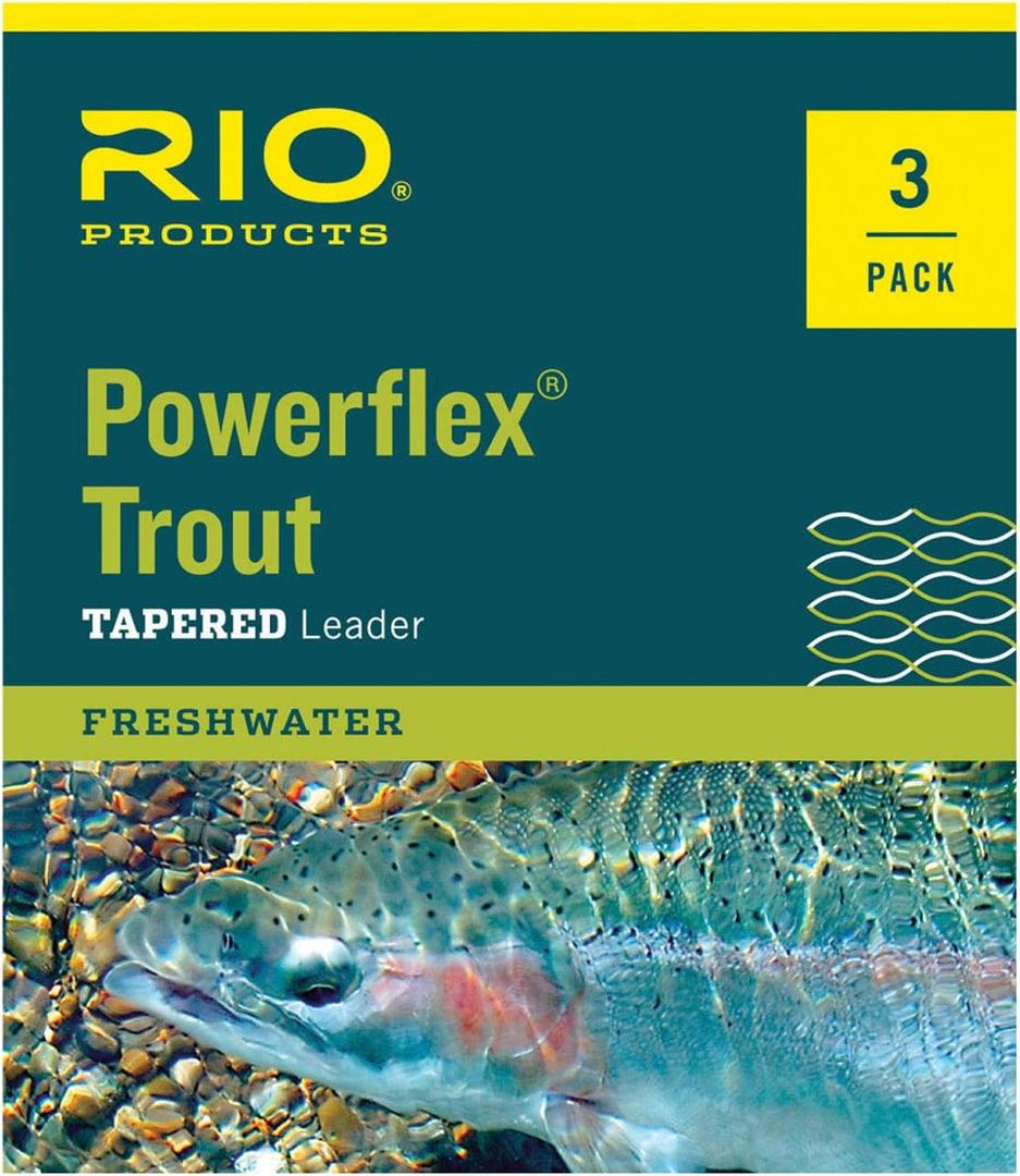 Rio PRODUCTSPowerflex Knotless 7.5Ft (10X, Clear)