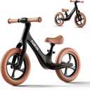 Toddler Balance Bike for 2 to 5 Year Old - Baby Bikes for 2 3 4 5 Years Old Kids - Toddlers Bicycle No-Pedal for Under 6 Age Boy Girl - Training Toys Cycle Outdoor Birthday Gifts for Boys Girls (Black)