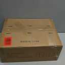 BOLUO Stackable Storage Drawers Closet Organizers and Storage Fabric Blue 2 Drawer Dresser for Bedroom 2 Packs Modern