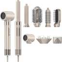 8 in 1 Hair Styler & Hair Dryer, Auto Wrap Curler, High-Speed 110000 RPM Frizz-Free Blow Dryer, Curl Diffuser, Hot Air Styler for Fast Drying, Curling, Straightening, Volumizing