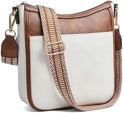 Mroede Crossbody Bags for Women Crossbody Purse for Women Vegan Leather Hobo Purses Shoulder Handbags for Daily Travel Work