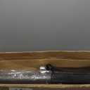 ZUIWAN 8.7ft Sun Shade Sail Poles,Sunshade Poles for Patio Garden,Ground,Deck,Heavy Duty 3" Diameter Outdoor Metal Poles for Canopy,Posts for Sun Shade Sails with Rebar Cage,Brown