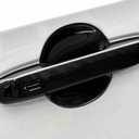 L2R for Toyota Grand Highlander (2024-2026) Car Exterior Door Handle Bowl Cover Trim Decor Overlay ABS Car Accessories 8 PCS (Black)