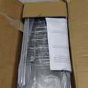 Liuoud 5 Pack Shower Caddy Organizer Rack Shelf for Inside Shower, Self Adhesive Bathroom Wall Storage Basket Rustproof Stainless Steel Large Capacity Shampoo Holder, Silver