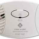 First Alert Carbon Monoxide Detector, Plug-In Alarm with Test & Silence Button, CO600, White, 1-Pack