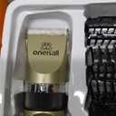 Oneisall Dog Clipper Low Noise, Dog Grooming Kit with Rechargeable, Pet Shaver Cordless Electric Quiet Hair Clipper Set for Dogs Cats Pets Gold