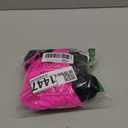 B2prity Women's One Piece Swimsuits Tummy Control Front Cross Bathing Suits Tie Back Slimming V Neck Swimwear (Hot Pink and Black)