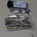 Kerecsen Reading Glasses 5 Pairs Fashion Ladies Readers Spring Hinge with Pattern Print Eyeglasses for Women 1.25