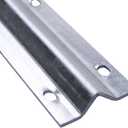 6 Ft V-Track (3 Ft x 2) with Pre-Drilled Holes and Screws, Heavy Duty V Bottom Track for Sliding Driveway Gates