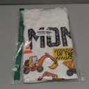 Mom of the Birthday Boy Construction Worker Bday Party T-Shirt WHITE S