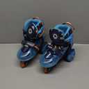 2PM SPORTS Inline Skates for Kids Girls Boys Ages 5-8 8-12 3-5 4-6 6-12 with Light Up Wheels, Adjustable Kids Roller Skates Blades for Beginner Youth Indoor Outdoor Size 11C 1 2 3 4 5 6 7 8 (Medium - Big Kid, Purple Blue)
