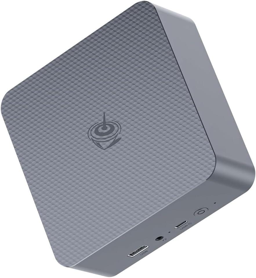 Beelink EQi12 Mini PC, Mini Computers with 12th Gen Core i3 1220P (10C/12T up to 4.4Ghz), 24G LPDDR5 (5200Mhz) + 500G M.2 2280 PCle 4.0x4 SSD, WiFi 6, BT 5.2, Dual HDMI, Dual 1000Mbps LAN