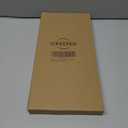 St. Patricks Day Wreath for Front Door, 13Inch Foldable Shamrock Wreath with Word Signs for Irish Holiday Outdoor, Wall Decor (Green, White, and Gold)