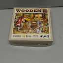 WOODEN.CITY Wooden Christmas Puzzle 500 Pieces with Unique Pieces & Unusual Shapes - Santa Workshop - Winter Scene Puzzles Christmas Vacation Puzzle 15.5 x 10,5 inches