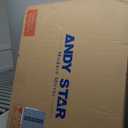 ANDY STAR Brushed Gold Mirror, 24"x32" Bathroom Vanity Mirror, Unique Rectangular Bathroom Mirror with Stainless Steel Metal Framed, Wall Mounted Decorative Mirror (Horizontal/Vertical)