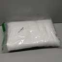 Kotile White Lace Curtains 80 Inches Long for Living Room, 2 Panels Rusitc Floral Patterned Vintage Sheer Lace Curtains for Bedroom, Rod Pocket Privacy Farmhouse Sheer Curtain, 52 x 80 Inch, White