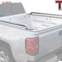 TAC Universal Bed Rails Lenght 47-1/4" (Drill Mount) S/S Stainless Steel Truck Side Bed Rails