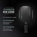 Gearbox GX2 Hyper Pickleball Paddle | Aerodynamic Power Shape with SST 2.0 Carbon Core for Explosive Speed & Spin