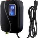 Tankless Water Heater Electric, 3000W Under Sink Instant Hot Water Heater, Mini RV On Demand Water Heater for Dish and Hand Washing in Kitchen Bathroom, 110V