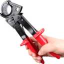 Ratchet Cable Cutter, Heavy Duty Wire Cutter for Aluminum Copper Cable up to 240mm, Ratcheting Wire Cutting Hand Tool