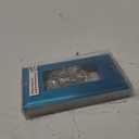 BESTTEN 10 Pack Decorator Metal Wall Plate with Protective Film, 1 Gang Decor Stainless Steel Outlet Cover, Switch Plate, Durable Corrosion Resistant, H4.53 x W2.76, Brushed Finish, Silver