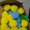 Large Assorted Pom Poms for DIY Creative Crafts Decorations, Assorted Colors (50Pack 2.5 Inch)